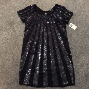 NWT French Connection Navy Size 2 Sequin Dress